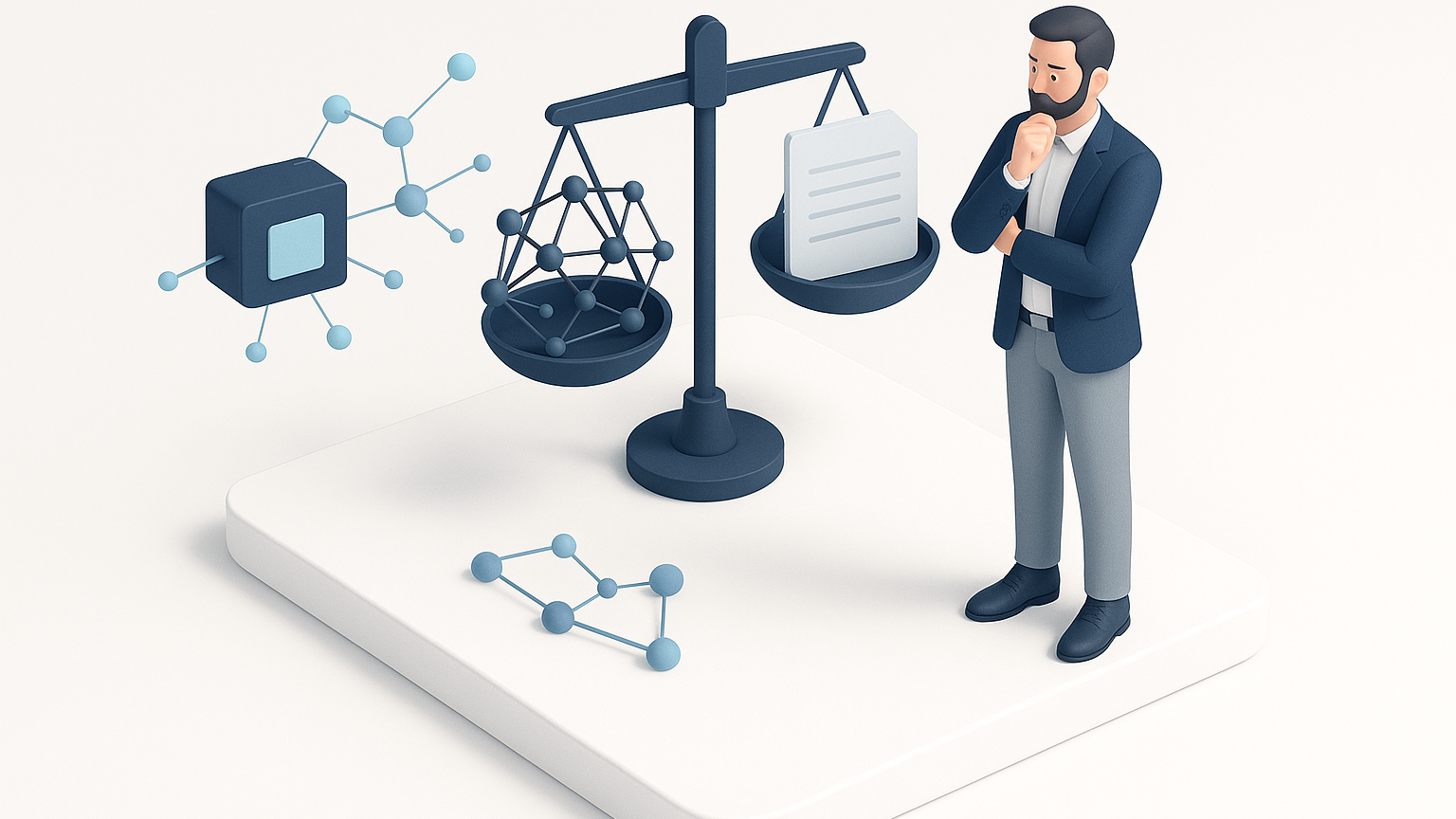 How do operational efficiency and transparency requirements conflict?