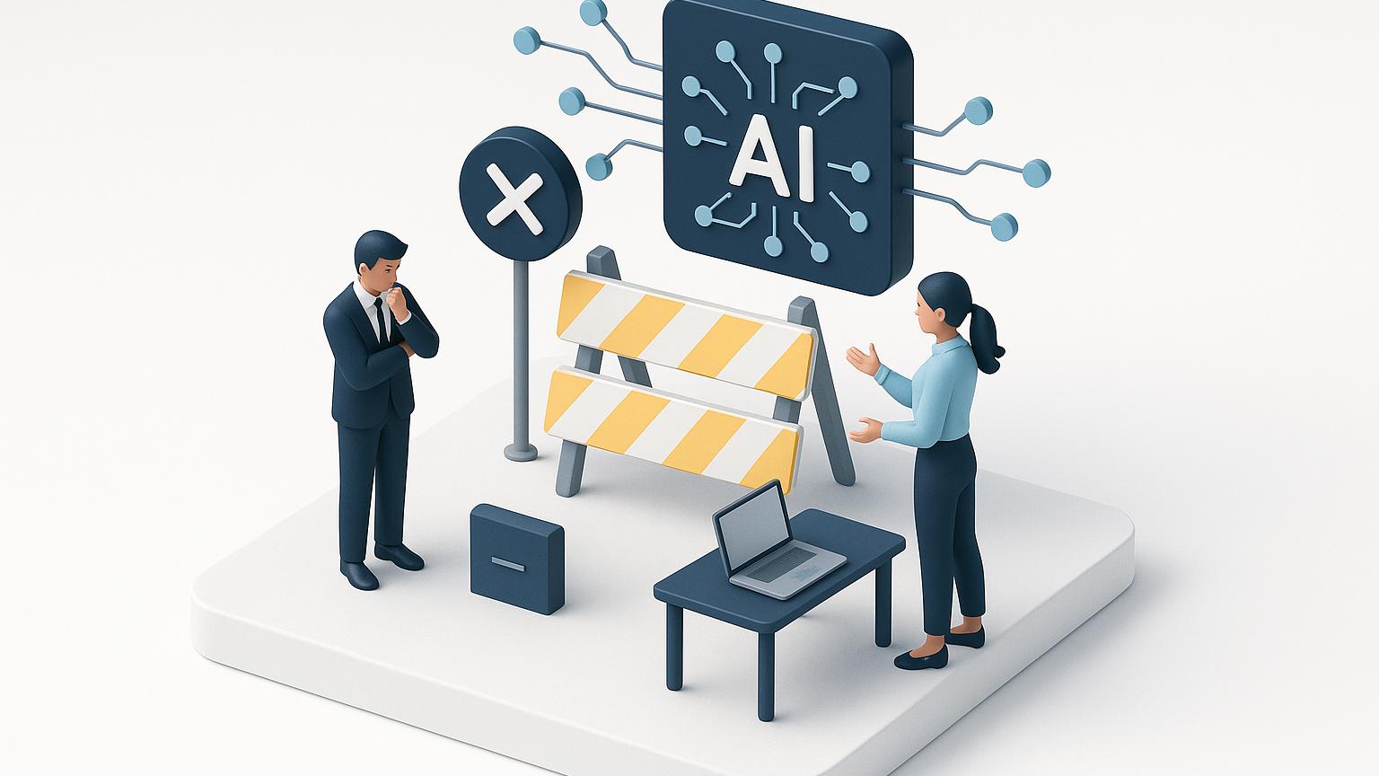 Why do AI projects often stall?