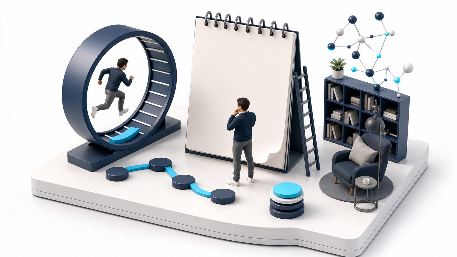 Playful learning mechanics turning an intention into a daily routine