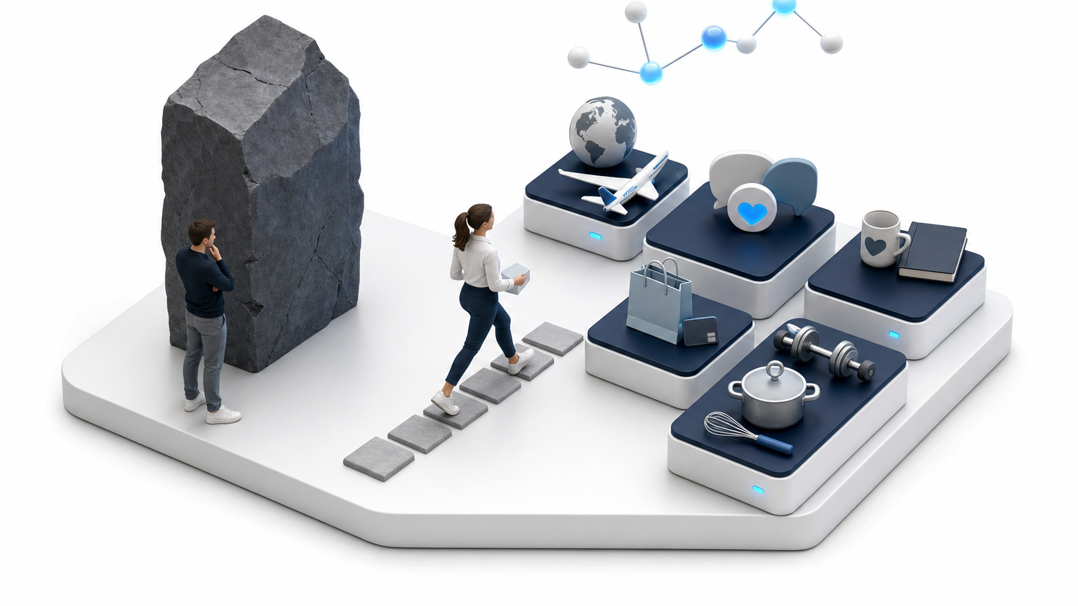 Playful learning mechanics turning an intention into a daily routine