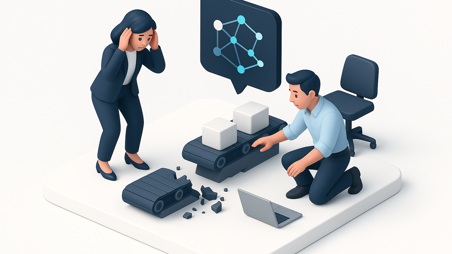 Workflow-Bruch durch KI-Implementierung