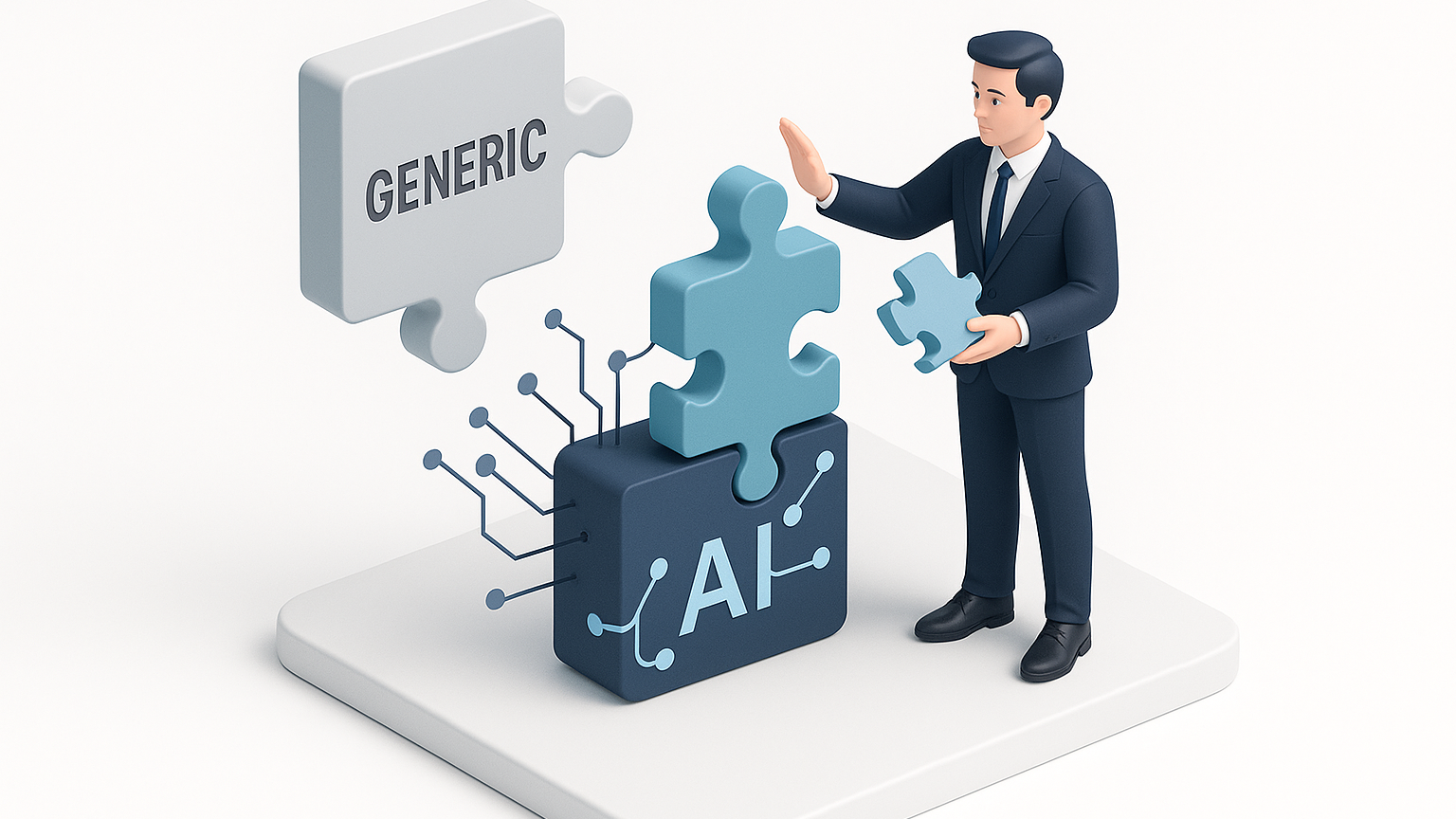 Why do we avoid recommending generic AI tools?